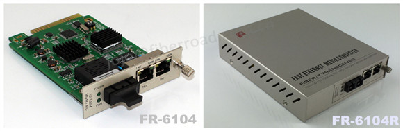 10/100/1000M 2 Ports RJ45 to 1000Base-FX Managed Media Converter Card for 16 Slots Rack
