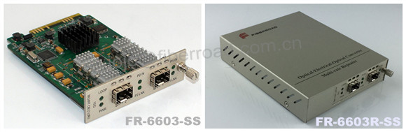 10G 3R SFP+ to SFP+ OEO Converter Card for 16 Slots Management Multi-service Platform
