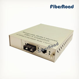China 100Base-TX(RJ45) to 100Base-FX(SC) MM 1310nm 2km Managed Media Converter supplier