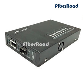 China Long Haul Standalone Web-Smart 10G Fiber Media Converter SFP+ to XFP with 3R Repeater supplier