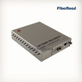 China 10/100Base-TX to SFP Managed Media Converter Remote Standalone for 16 Slots Rack supplier