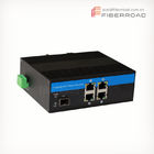 4 ports DIN Rail Industrial Optical Ethernet Switch with 1 SFP port