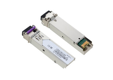 China 1.25G BIDI Single Fiber SM SFP 1490/1310nm 20KM Transceiver Multi Vendor MSA Compatible supplier