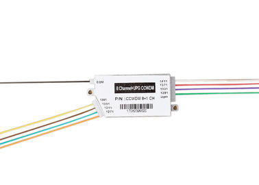 China Compact CWDM 1x8 channels with Upgrade Port CCWDM Multiplexer supplier