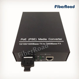 IEEE802.3at 50W MM 550m 850nm 10/100/1000M PSE Device POE Media Converter