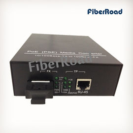 IEEE802.3af 25W MM 2km 1310nm SC 10/100M POE PSE Media Converter