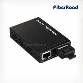 100Base FX Mini Fiber Optic Media Converter WDM 20Km SC IEEE802.3u