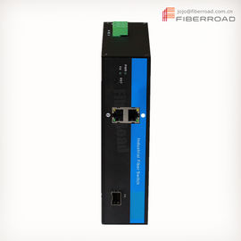 2-Port 10/100/1000M to 1-Port SFP Industrial Ethernet Switch