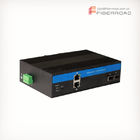 Din Rail Industrial Switch 1000M 2 Ports SFP to 2 Ports RJ45 for IP Security Solution
