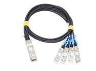 100G QSFP28 to 4 X  25G SFP28 Direct Attach Copper Cable Transceiver Copper Twinax 1M  30AWG