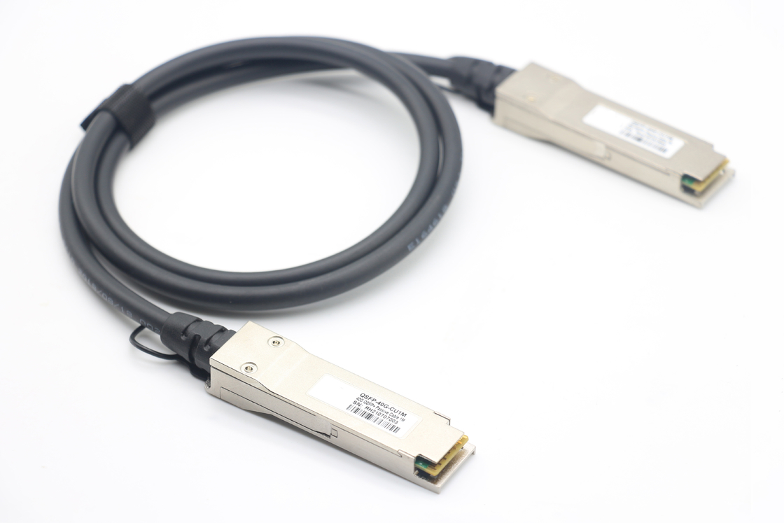 40G QSFP+ Direct Attach Copper Cable Transceiver Copper Twinax 1M  30AWG