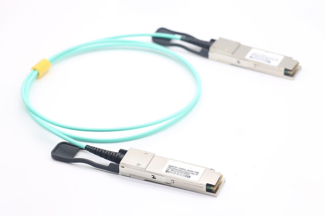 20m Cisco Compatible FY-AOC100G-AC20M 100G QSFP+ Active Optical Cable