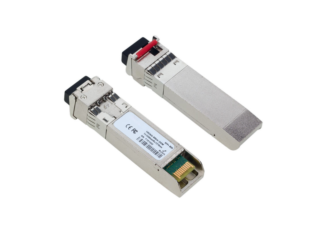 10GB SFP+ BIDI 1550/1490 80km DDM SFP+ Transceiver with Multi-Vendor MSA Compatible