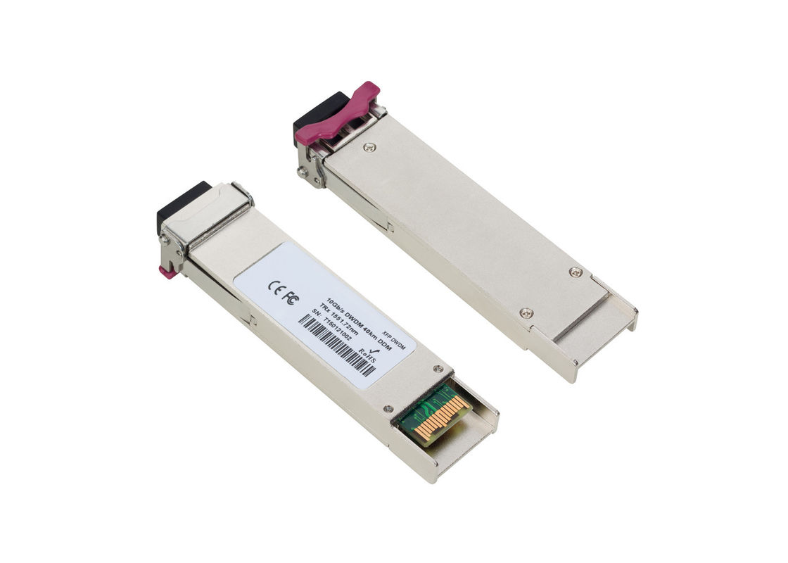 10G XFP  DWDM CH45 1541.35nm 40km DDM XFP Transceiver with Alcatel Compatible