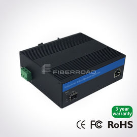 Gigabit  IEEE802.3af or at Industrial Media Converter with POE supplier